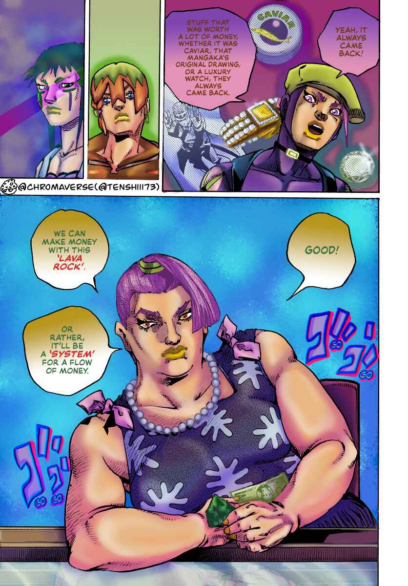 Page 42 Chapter 13 JoJos Bizarre Adventure Part 9 - The JOJOLands (Fan-Colored)