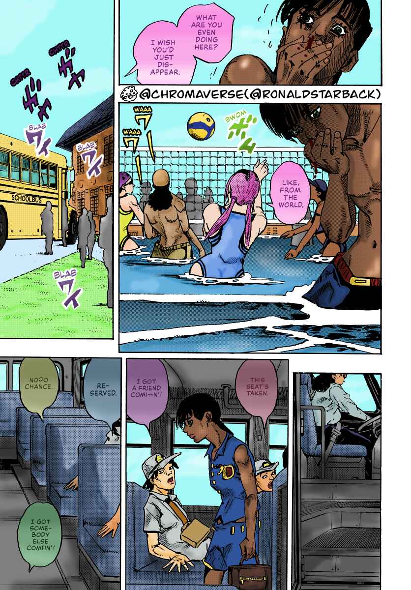 Page 6 Chapter 13 JoJos Bizarre Adventure Part 9 - The JOJOLands (Fan-Colored)
