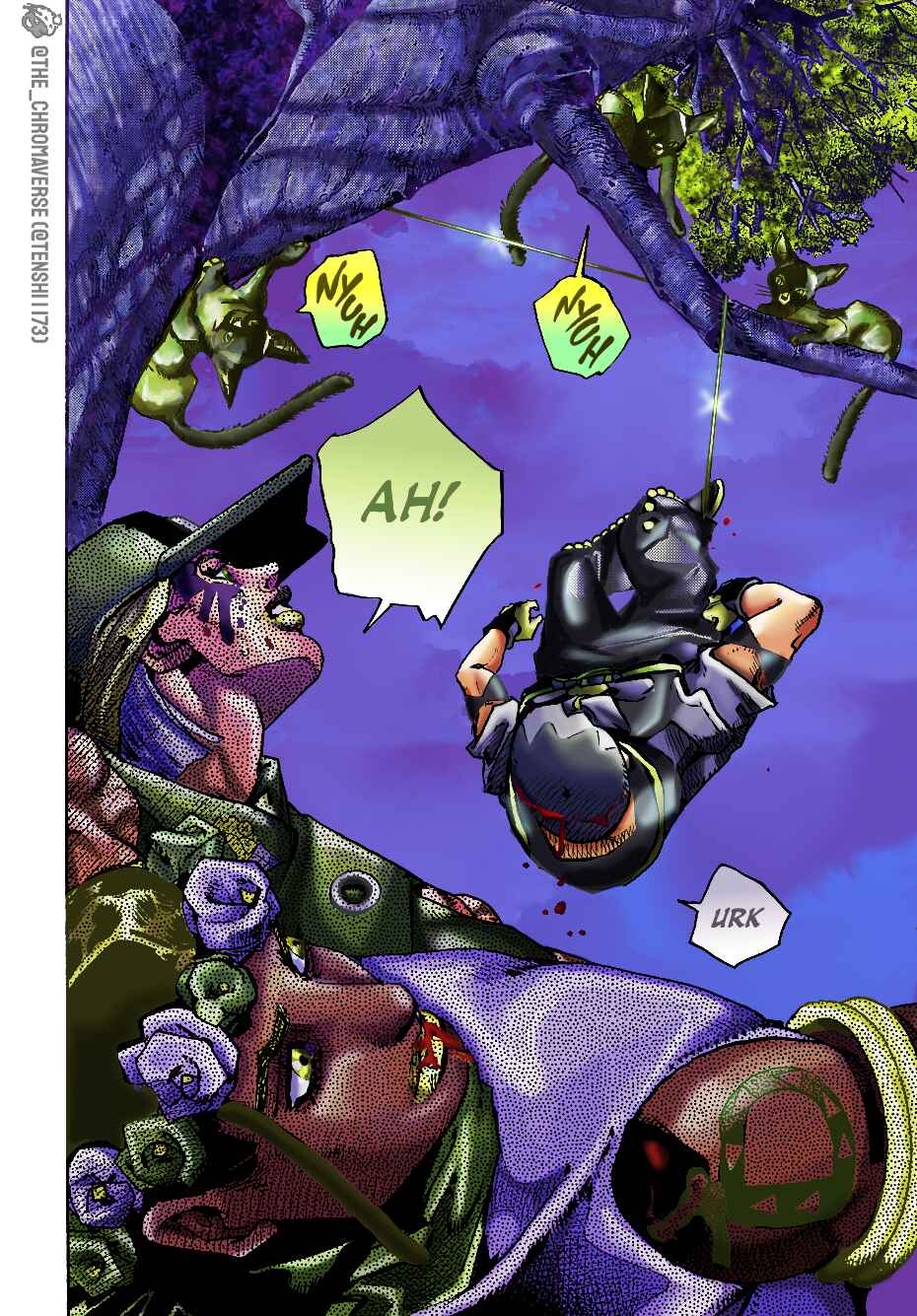 Page 10 Chapter 7 JoJos Bizarre Adventure Part 9 - The JOJOLands (Fan-Colored)