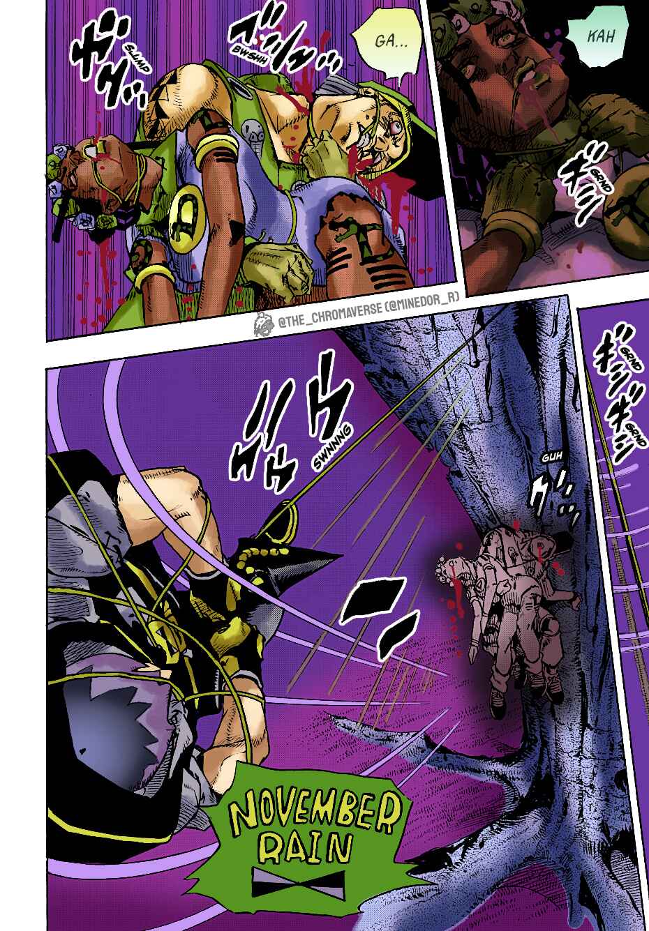 Page 15 Chapter 7 JoJos Bizarre Adventure Part 9 - The JOJOLands (Fan-Colored)