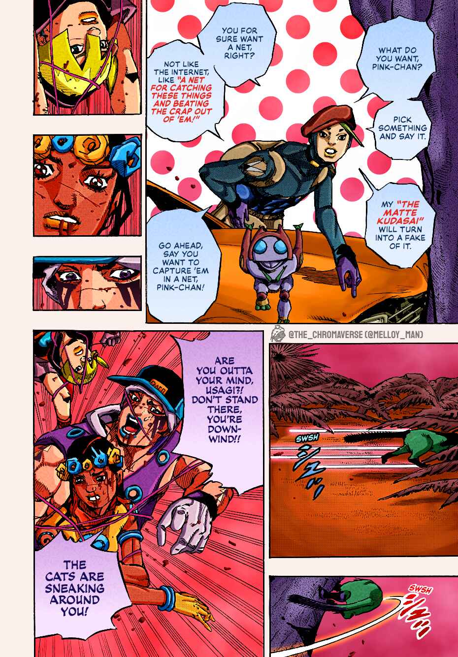 Page 26 Chapter 7 JoJos Bizarre Adventure Part 9 - The JOJOLands (Fan-Colored)