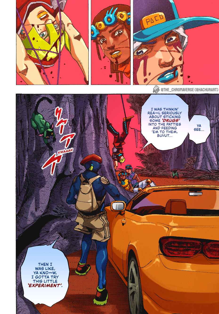 Page 28 Chapter 7 JoJos Bizarre Adventure Part 9 - The JOJOLands (Fan-Colored)