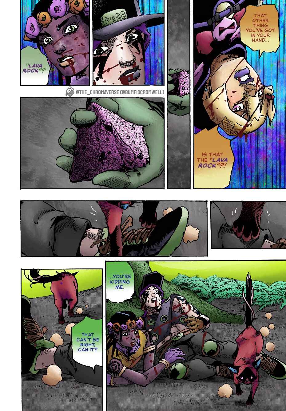 Page 30 Chapter 7 JoJos Bizarre Adventure Part 9 - The JOJOLands (Fan-Colored)