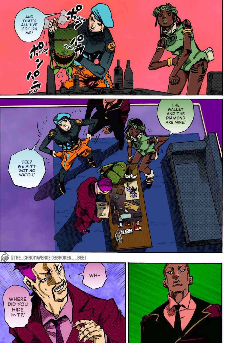 Page 13 Chapter 9 JoJos Bizarre Adventure Part 9 - The JOJOLands (Fan-Colored)