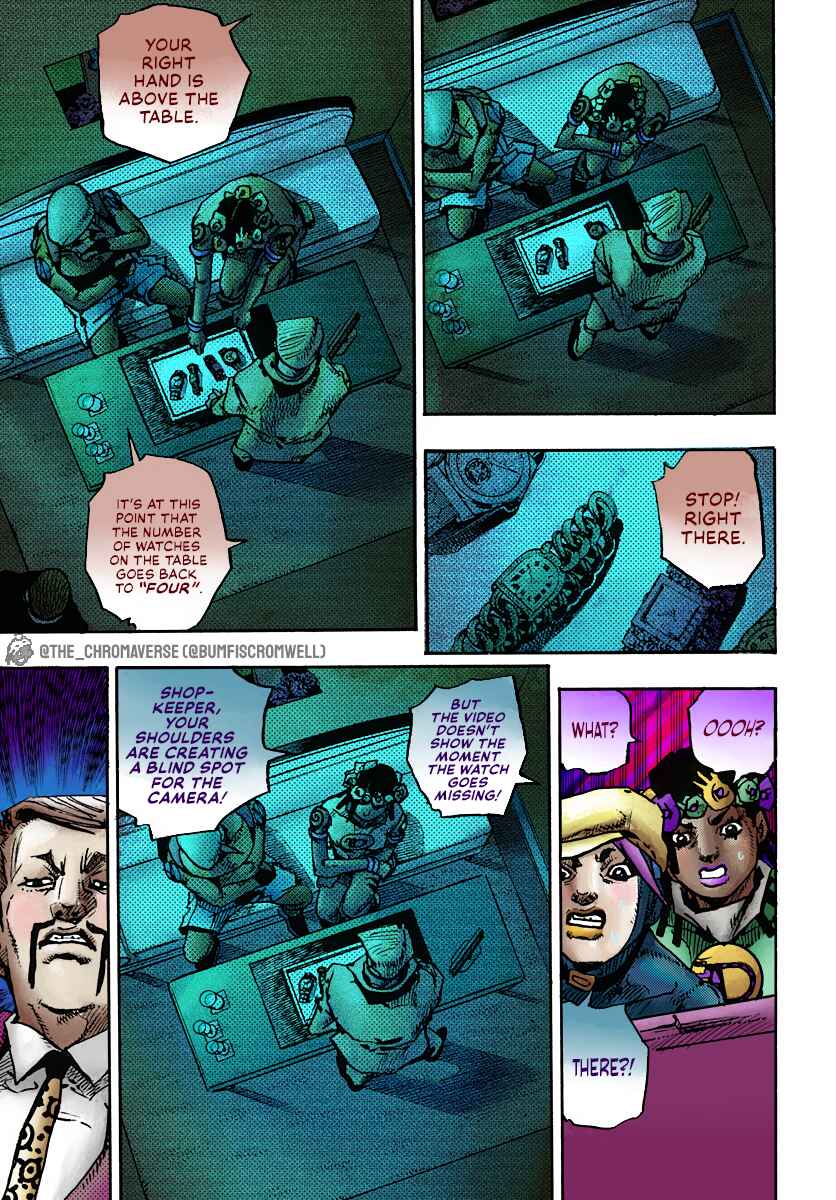 Page 21 Chapter 9 JoJos Bizarre Adventure Part 9 - The JOJOLands (Fan-Colored)