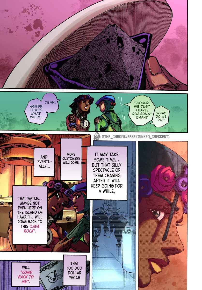 Page 33 Chapter 9 JoJos Bizarre Adventure Part 9 - The JOJOLands (Fan-Colored)