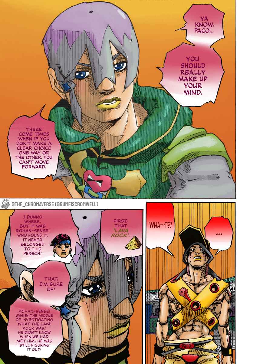 Page 9 Chapter 9 JoJos Bizarre Adventure Part 9 - The JOJOLands (Fan-Colored)