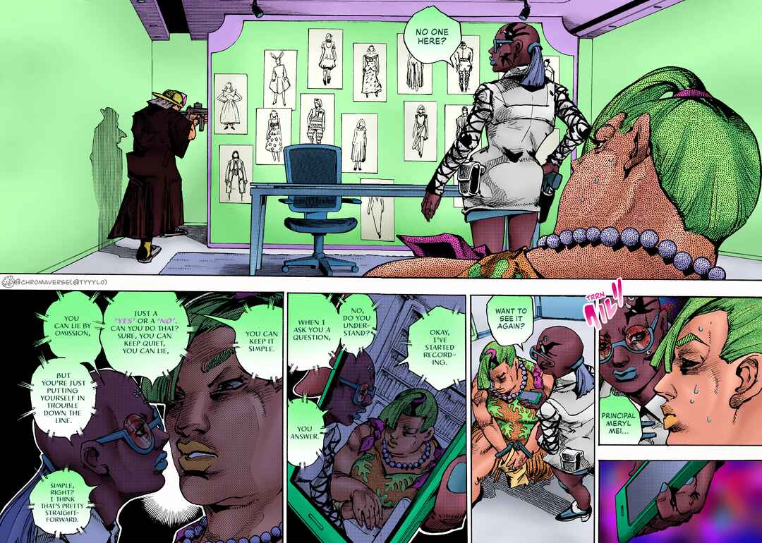 Page 15 Chapter 25 JoJos Bizarre Adventure Part 9 - The JOJOLands (Fan-Colored)