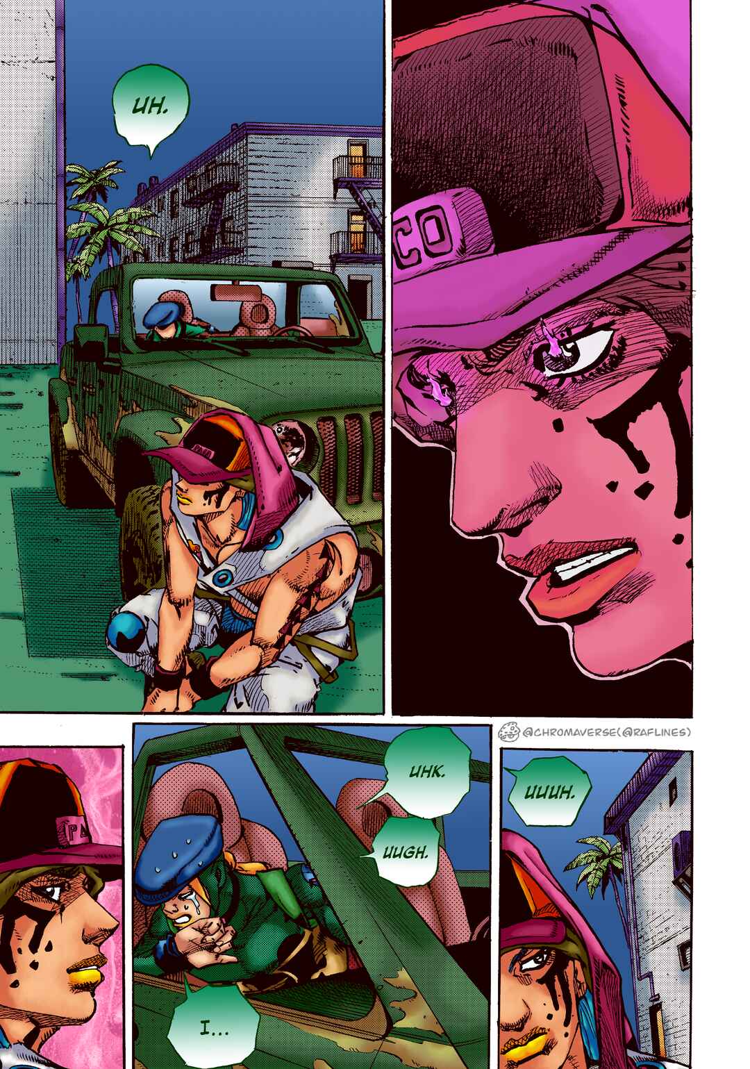Page 4 Chapter 25 JoJos Bizarre Adventure Part 9 - The JOJOLands (Fan-Colored)