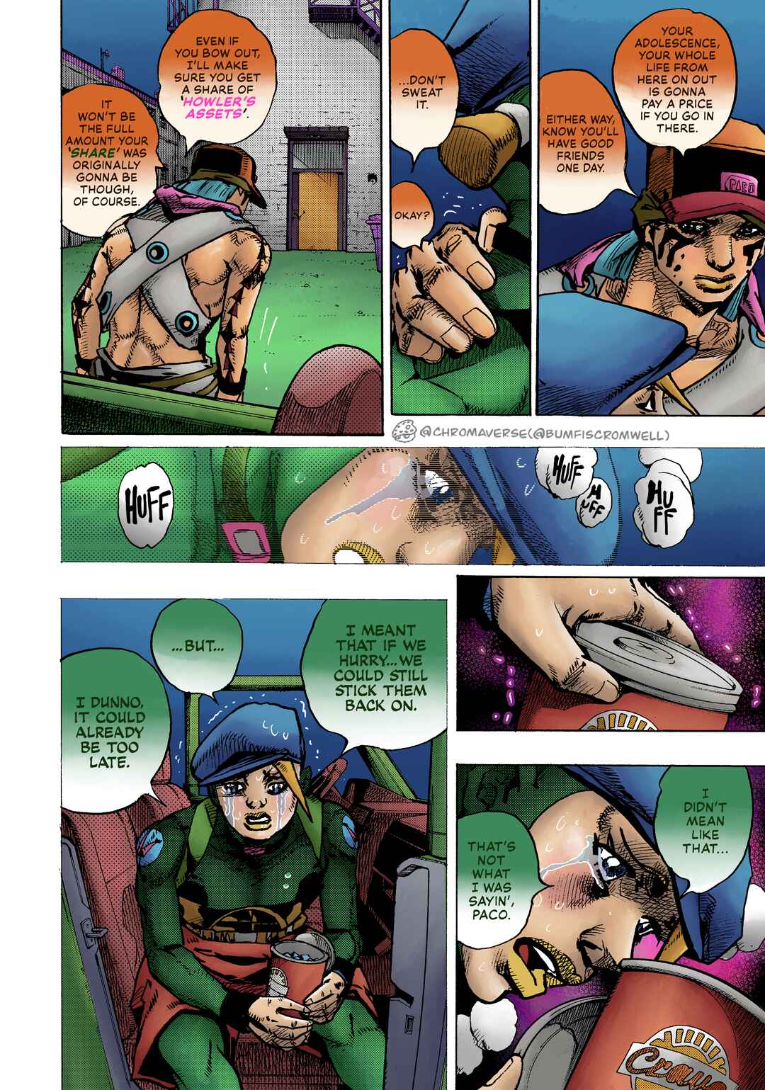Page 7 Chapter 25 JoJos Bizarre Adventure Part 9 - The JOJOLands (Fan-Colored)