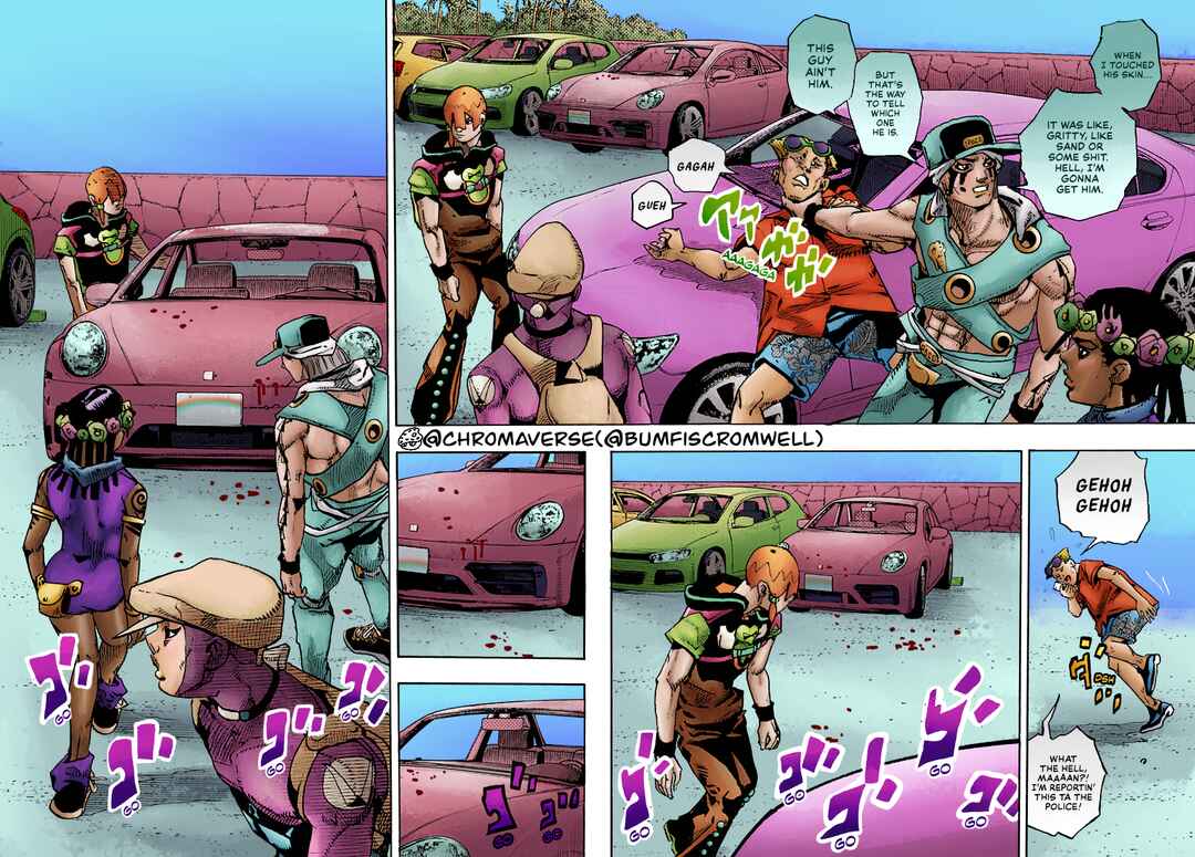 Page 10 Chapter 11 JoJos Bizarre Adventure Part 9 - The JOJOLands (Fan-Colored)