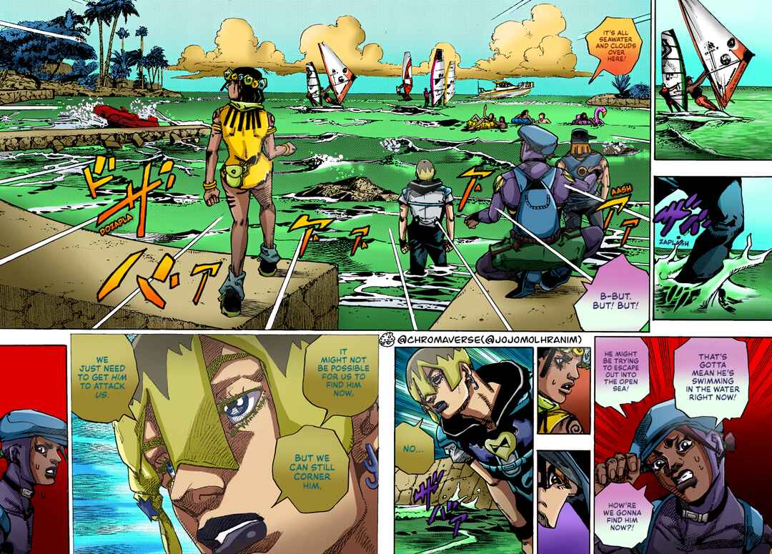 Page 23 Chapter 11 JoJos Bizarre Adventure Part 9 - The JOJOLands (Fan-Colored)