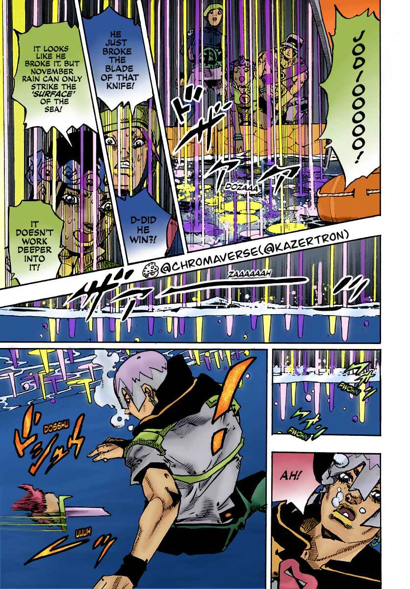 Page 33 Chapter 11 JoJos Bizarre Adventure Part 9 - The JOJOLands (Fan-Colored)
