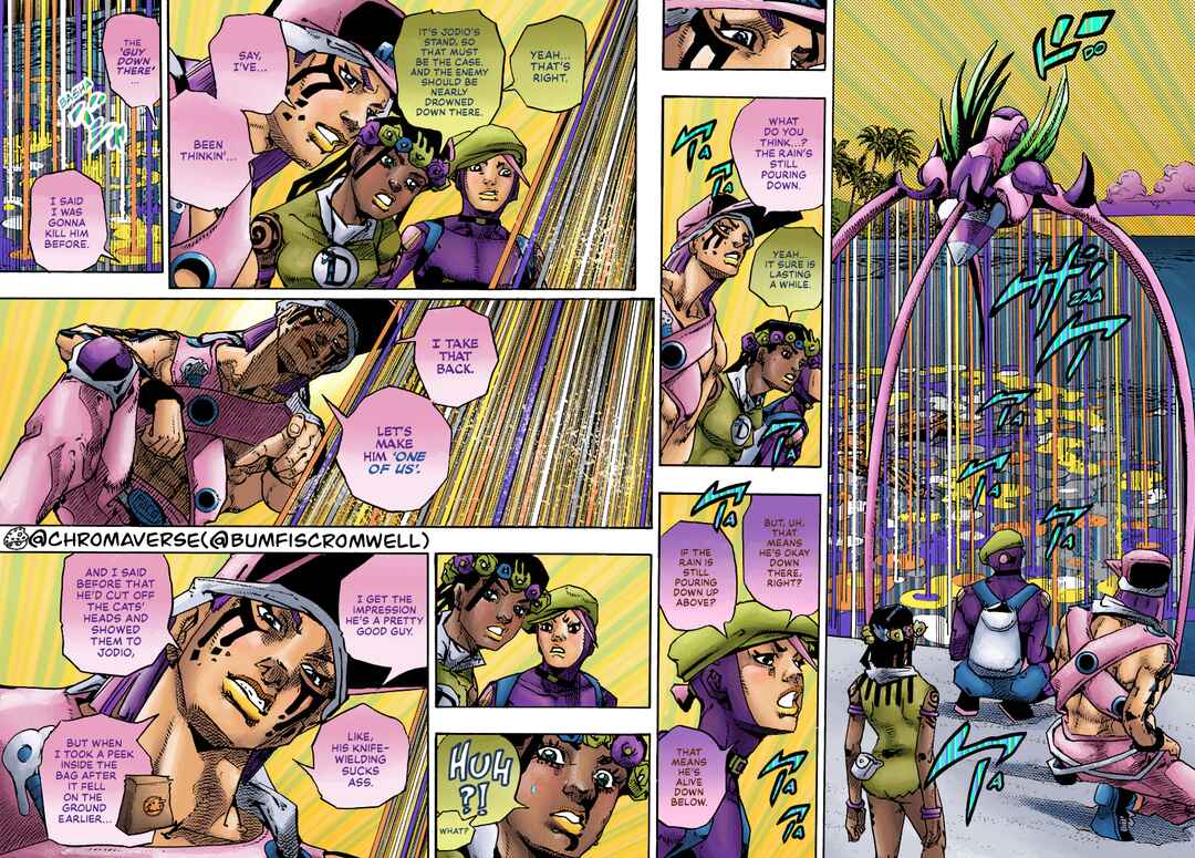 Page 37 Chapter 11 JoJos Bizarre Adventure Part 9 - The JOJOLands (Fan-Colored)