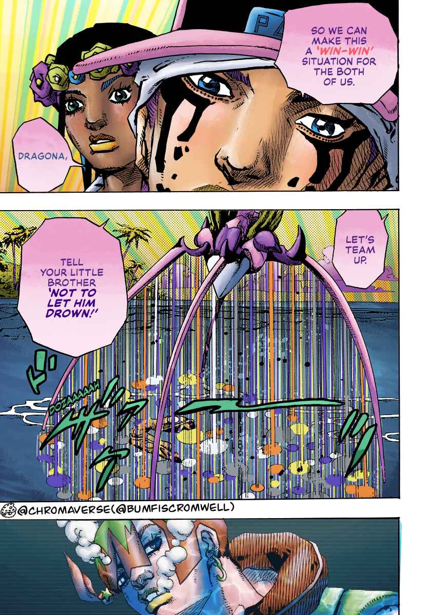 Page 39 Chapter 11 JoJos Bizarre Adventure Part 9 - The JOJOLands (Fan-Colored)