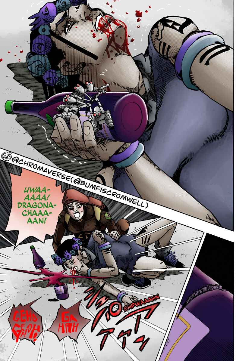 Page 4 Chapter 11 JoJos Bizarre Adventure Part 9 - The JOJOLands (Fan-Colored)
