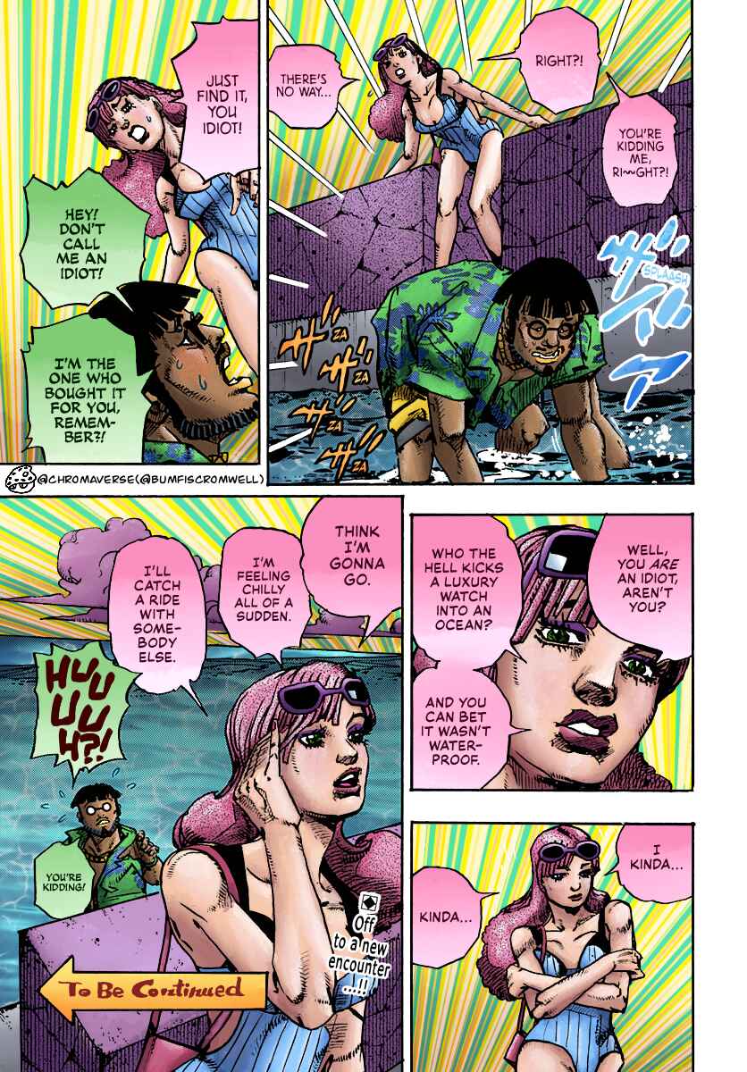 Page 41 Chapter 11 JoJos Bizarre Adventure Part 9 - The JOJOLands (Fan-Colored)