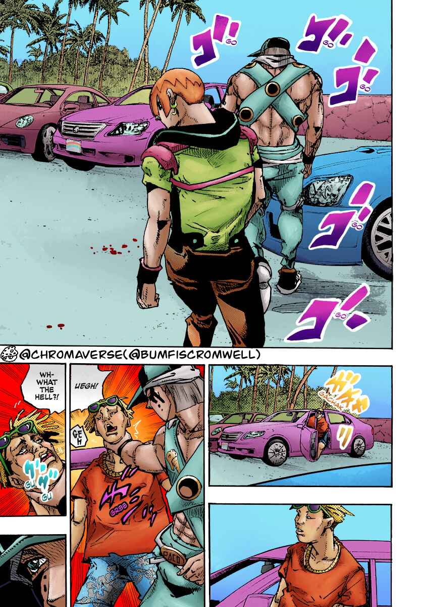 Page 9 Chapter 11 JoJos Bizarre Adventure Part 9 - The JOJOLands (Fan-Colored)