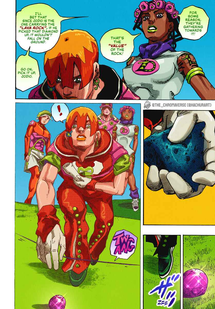 Page 11 Chapter 6 JoJos Bizarre Adventure Part 9 - The JOJOLands (Fan-Colored)