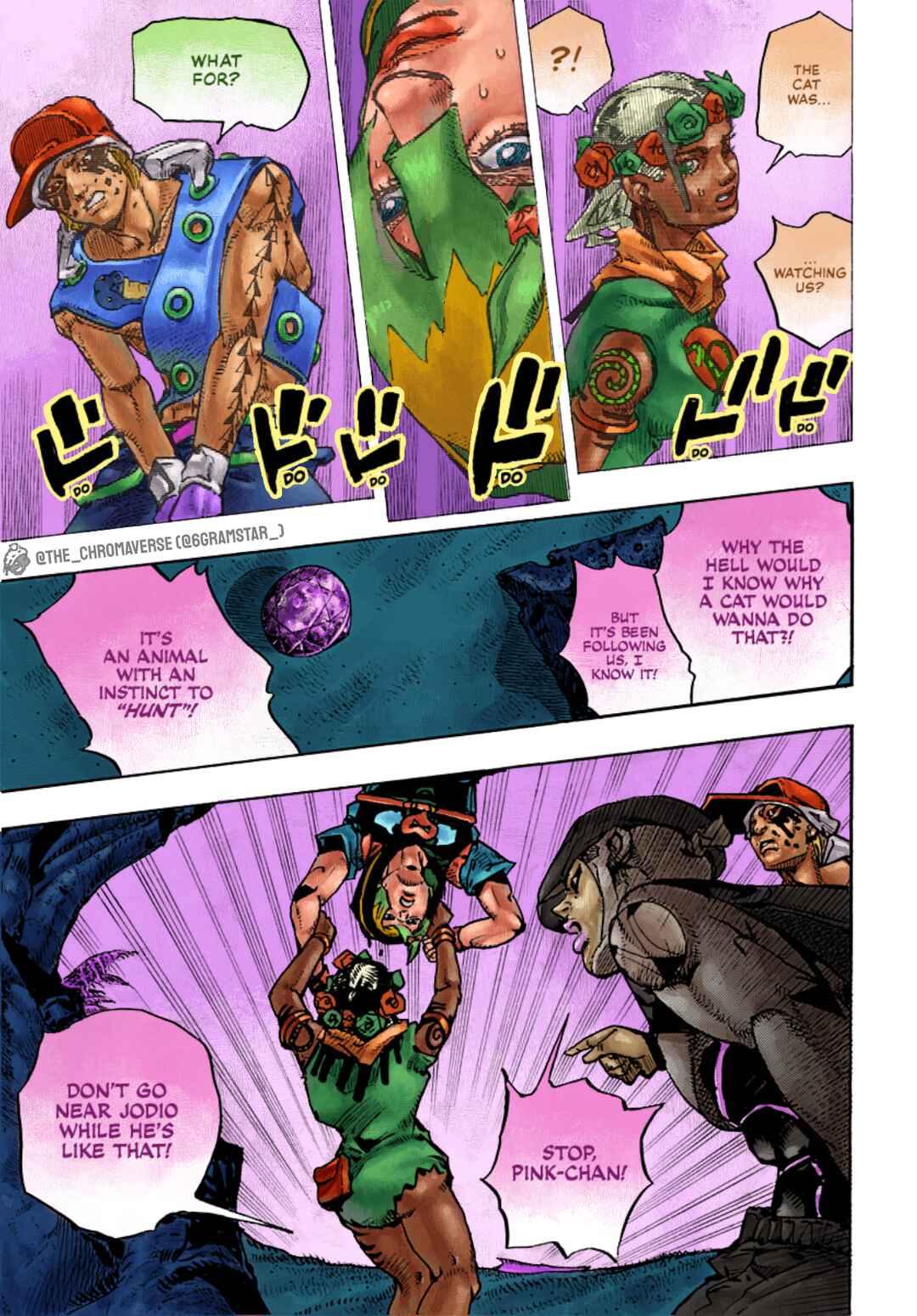 Page 18 Chapter 6 JoJos Bizarre Adventure Part 9 - The JOJOLands (Fan-Colored)