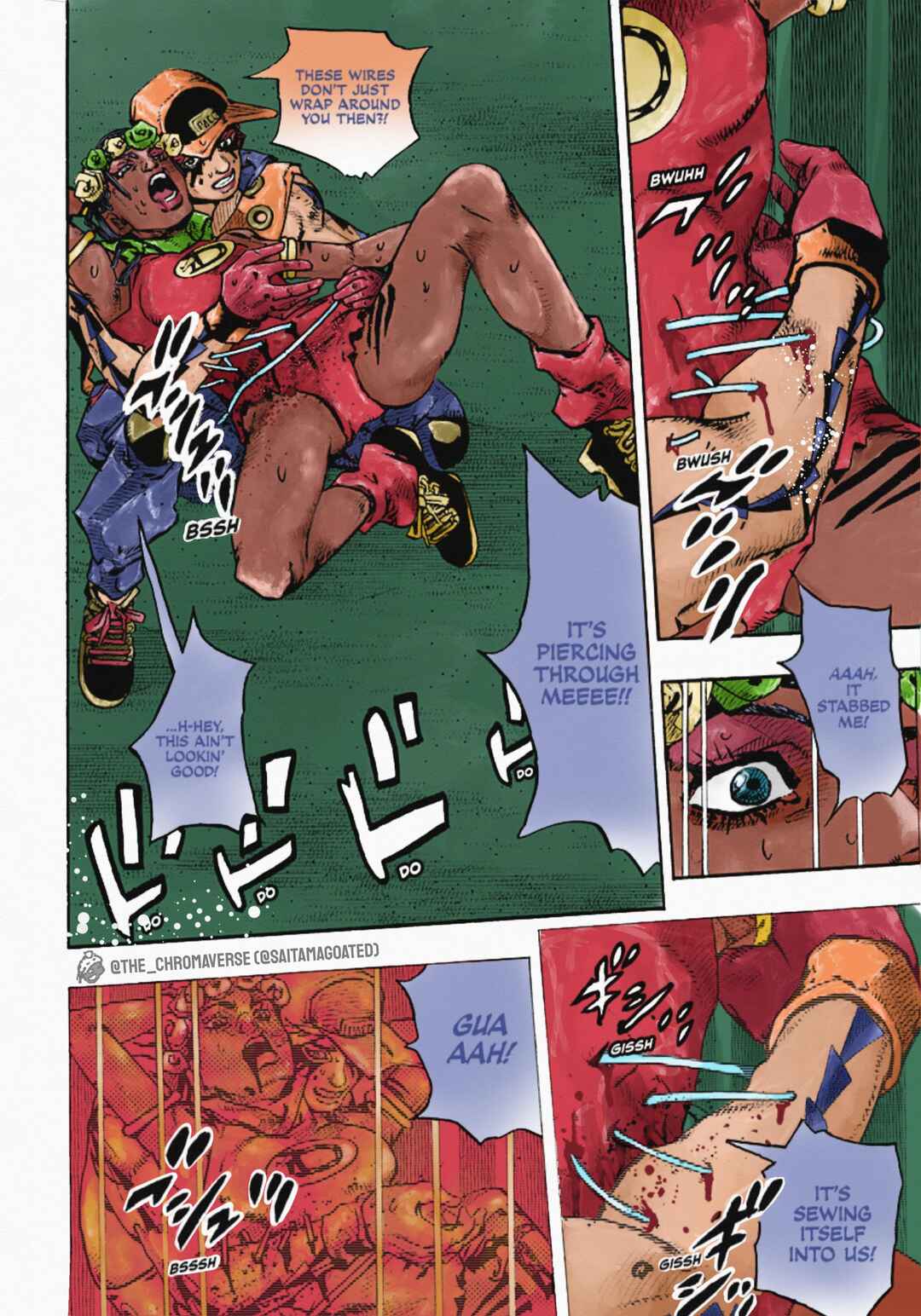 Page 21 Chapter 6 JoJos Bizarre Adventure Part 9 - The JOJOLands (Fan-Colored)