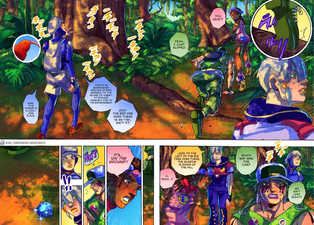Page 4 Chapter 6 JoJos Bizarre Adventure Part 9 - The JOJOLands (Fan-Colored)