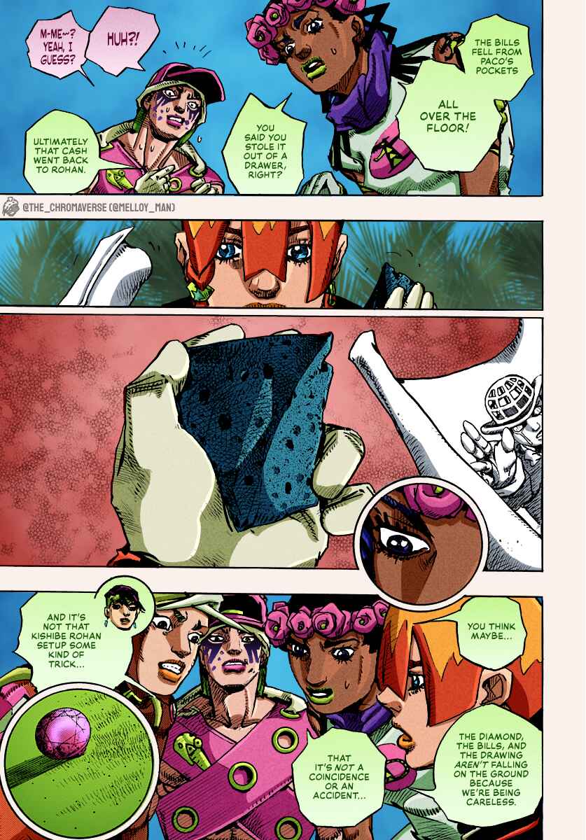 Page 8 Chapter 6 JoJos Bizarre Adventure Part 9 - The JOJOLands (Fan-Colored)