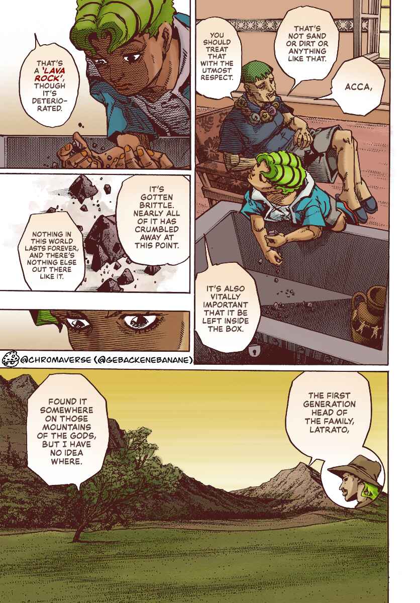Page 13 Chapter 23 JoJos Bizarre Adventure Part 9 - The JOJOLands (Fan-Colored)
