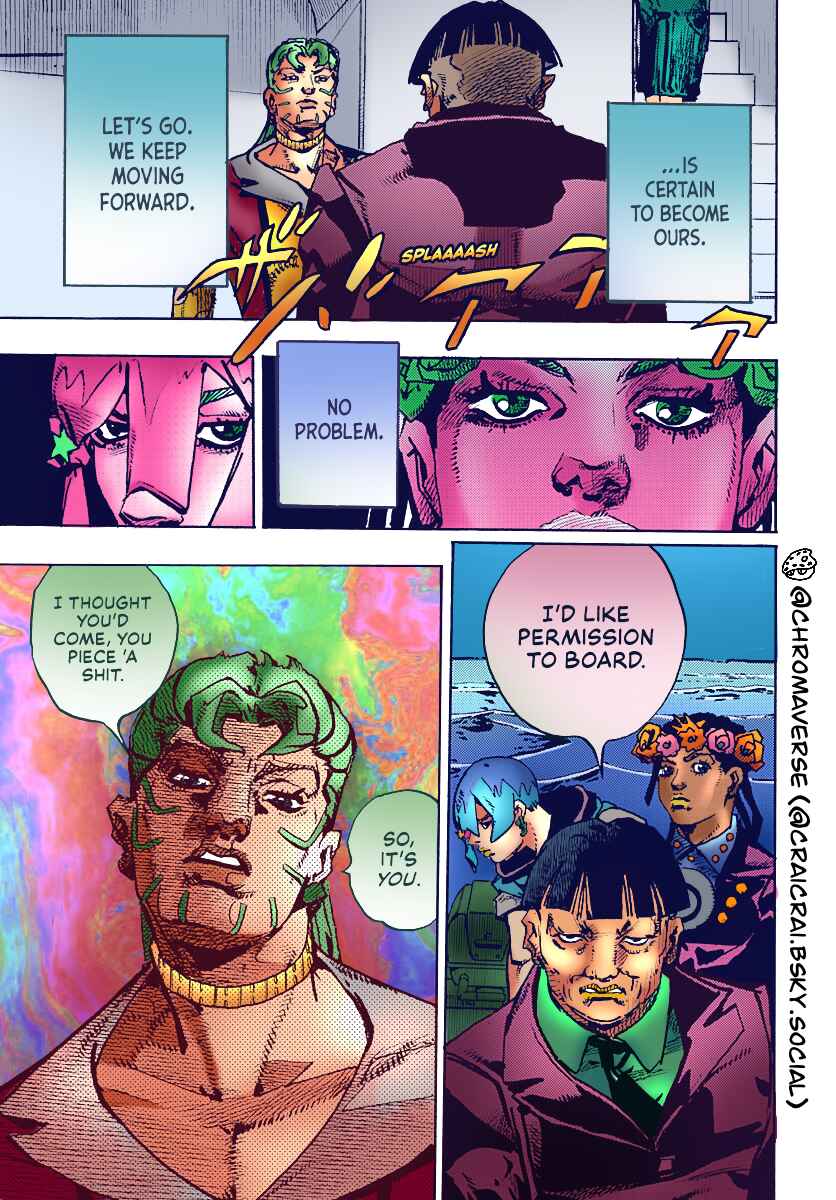 Page 17 Chapter 23 JoJos Bizarre Adventure Part 9 - The JOJOLands (Fan-Colored)