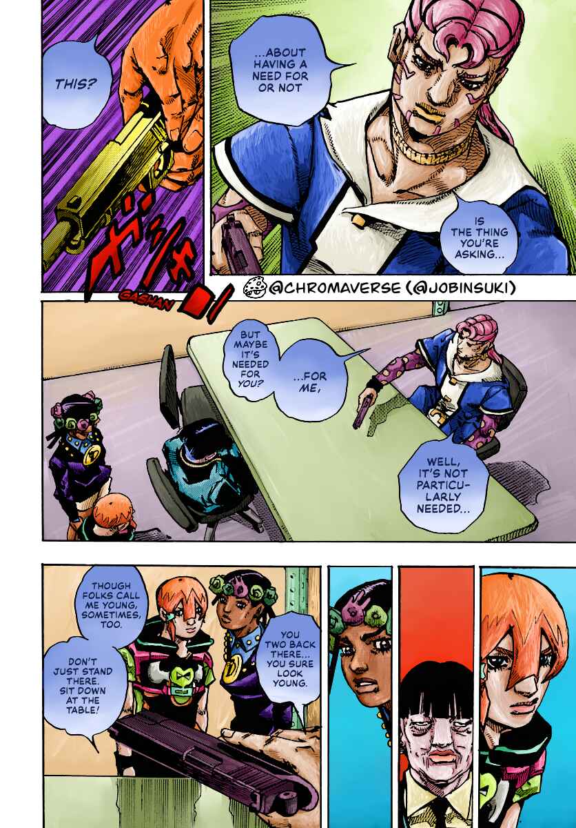 Page 23 Chapter 23 JoJos Bizarre Adventure Part 9 - The JOJOLands (Fan-Colored)