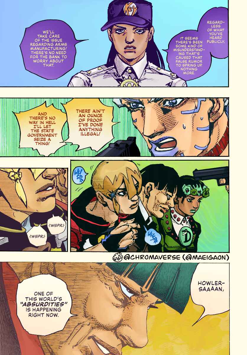 Page 30 Chapter 23 JoJos Bizarre Adventure Part 9 - The JOJOLands (Fan-Colored)