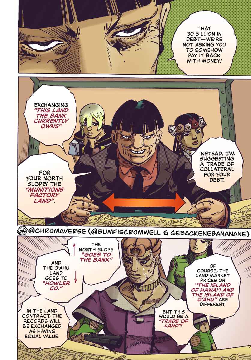 Page 32 Chapter 23 JoJos Bizarre Adventure Part 9 - The JOJOLands (Fan-Colored)