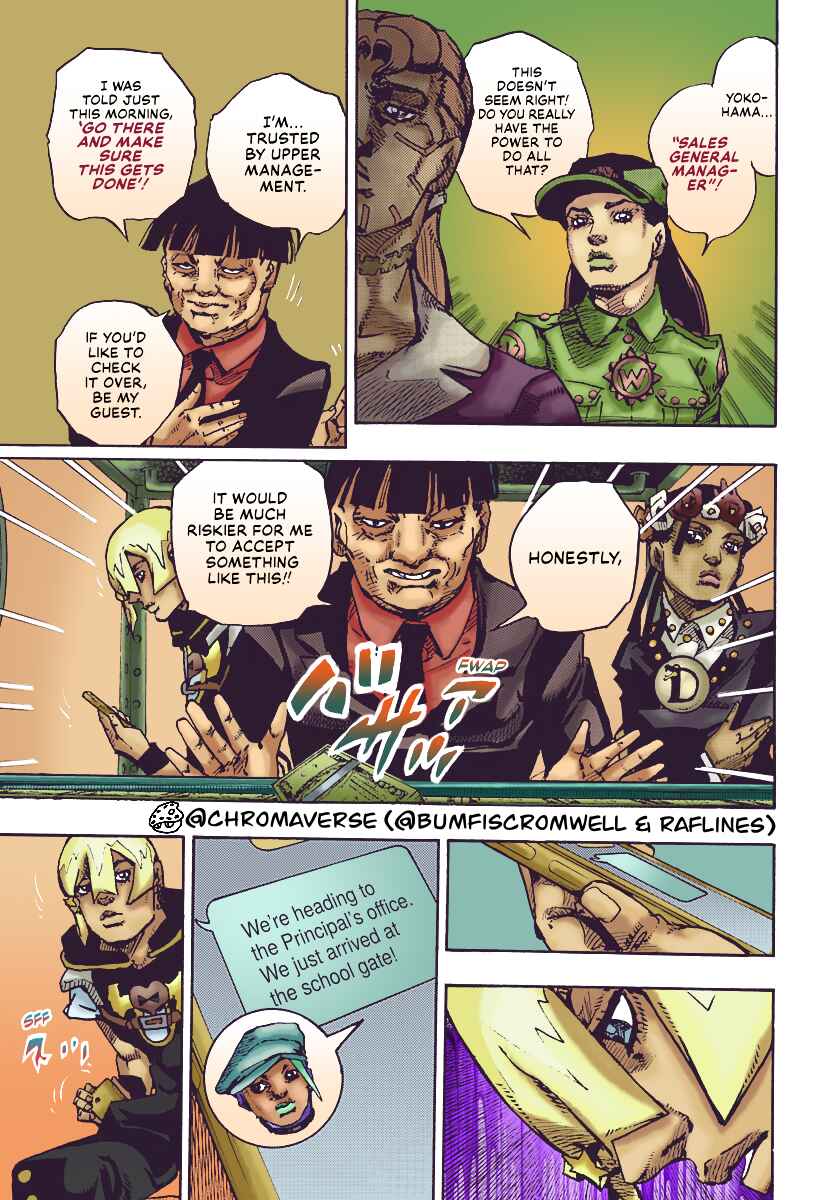 Page 35 Chapter 23 JoJos Bizarre Adventure Part 9 - The JOJOLands (Fan-Colored)