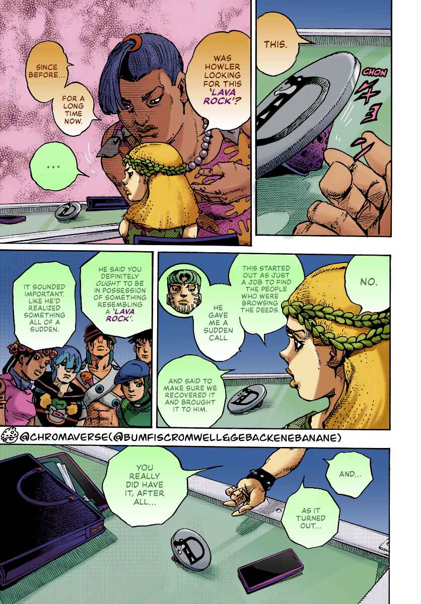 Page 16 Chapter 21 JoJos Bizarre Adventure Part 9 - The JOJOLands (Fan-Colored)