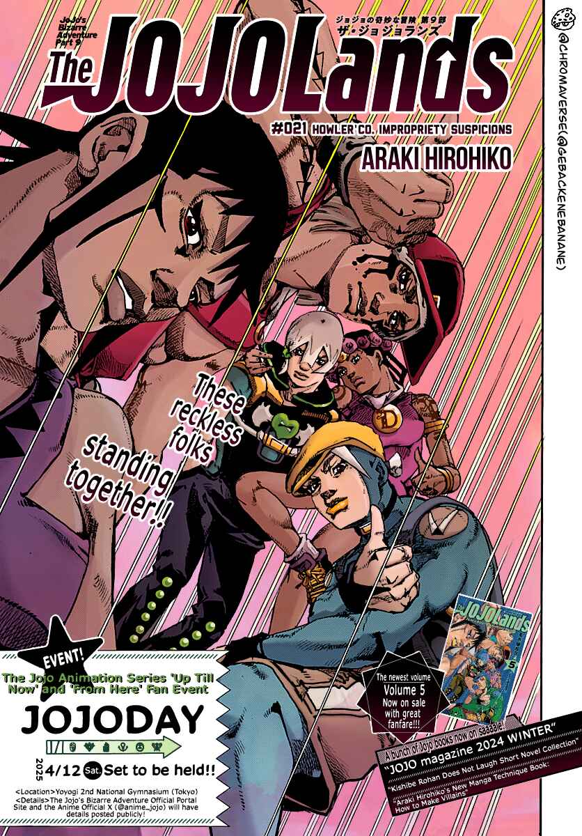 Page 2 Chapter 21 JoJos Bizarre Adventure Part 9 - The JOJOLands (Fan-Colored)