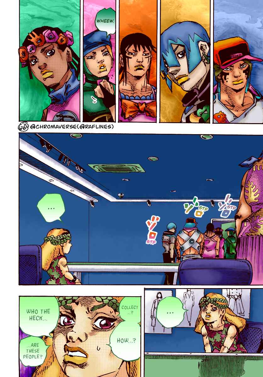 Page 20 Chapter 21 JoJos Bizarre Adventure Part 9 - The JOJOLands (Fan-Colored)