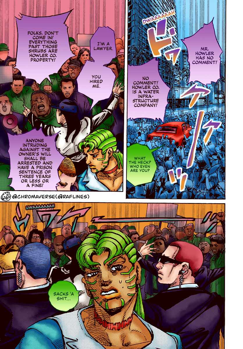 Page 26 Chapter 21 JoJos Bizarre Adventure Part 9 - The JOJOLands (Fan-Colored)
