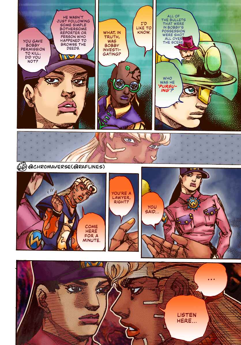 Page 31 Chapter 21 JoJos Bizarre Adventure Part 9 - The JOJOLands (Fan-Colored)
