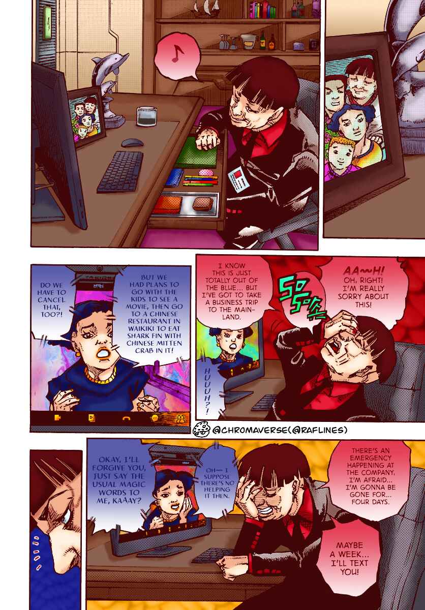 Page 4 Chapter 21 JoJos Bizarre Adventure Part 9 - The JOJOLands (Fan-Colored)