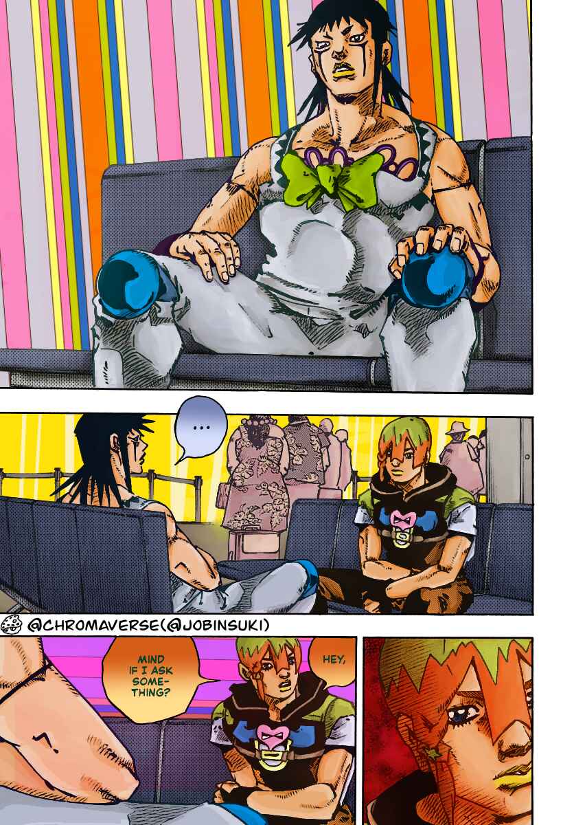 Page 11 Chapter 12 JoJos Bizarre Adventure Part 9 - The JOJOLands (Fan-Colored)