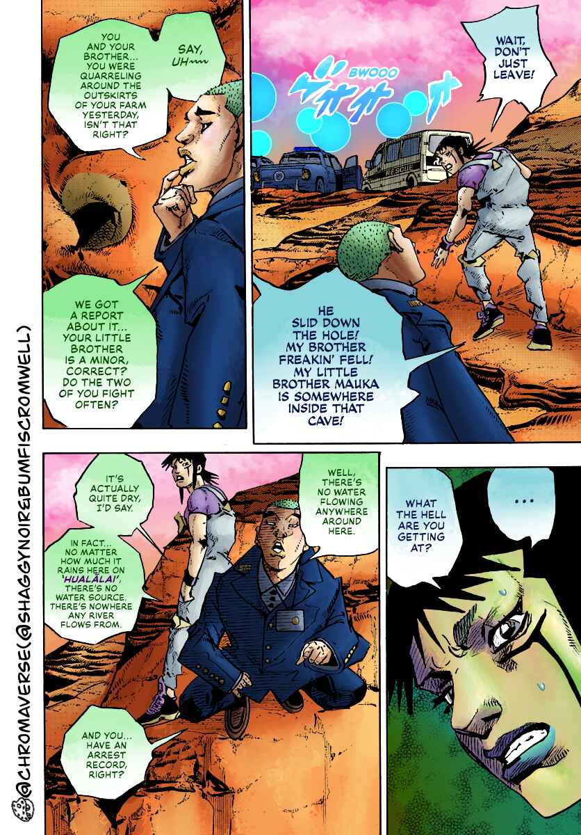 Page 22 Chapter 12 JoJos Bizarre Adventure Part 9 - The JOJOLands (Fan-Colored)