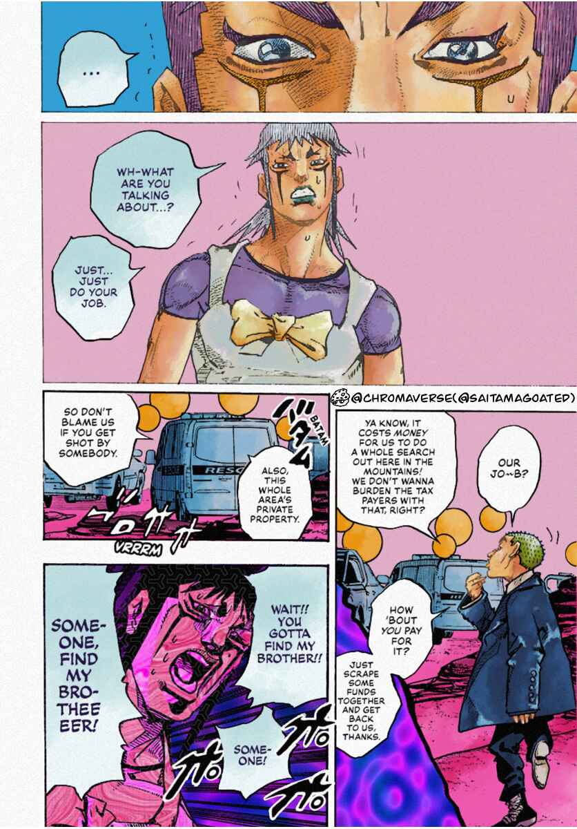 Page 24 Chapter 12 JoJos Bizarre Adventure Part 9 - The JOJOLands (Fan-Colored)