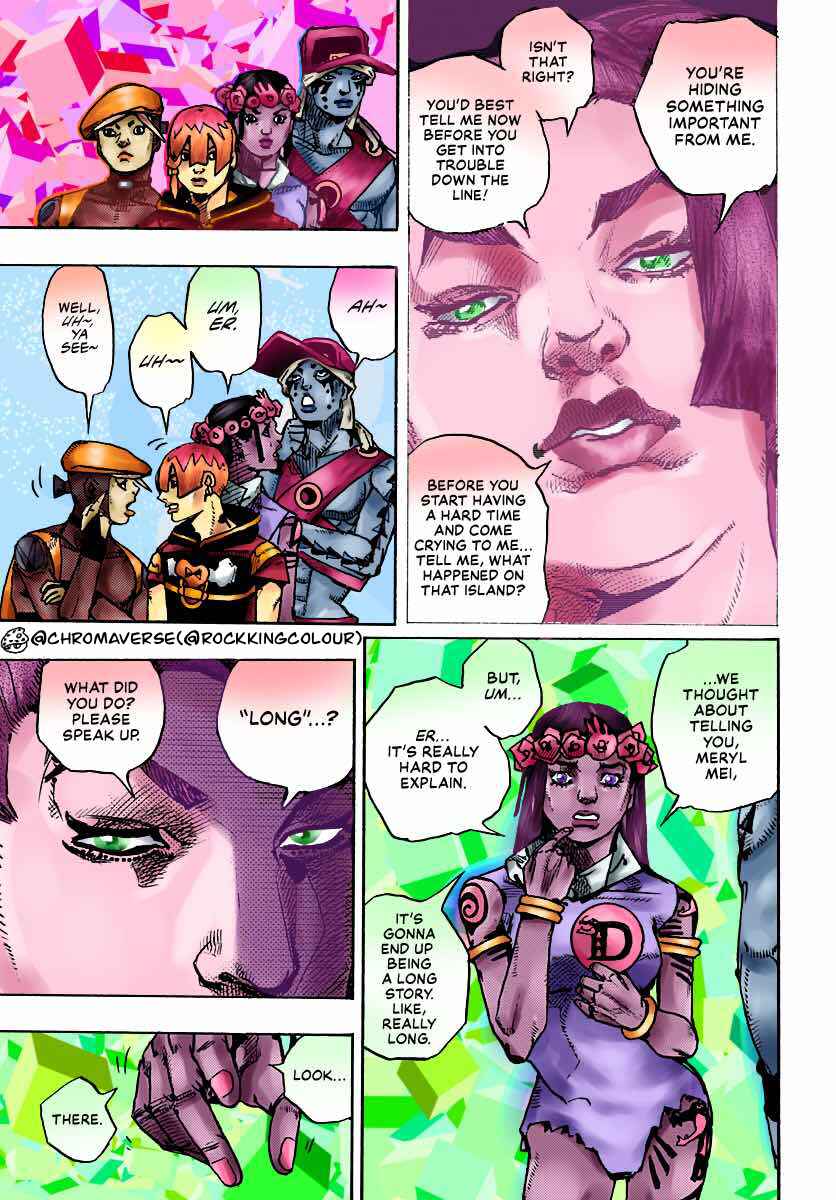 Page 33 Chapter 12 JoJos Bizarre Adventure Part 9 - The JOJOLands (Fan-Colored)