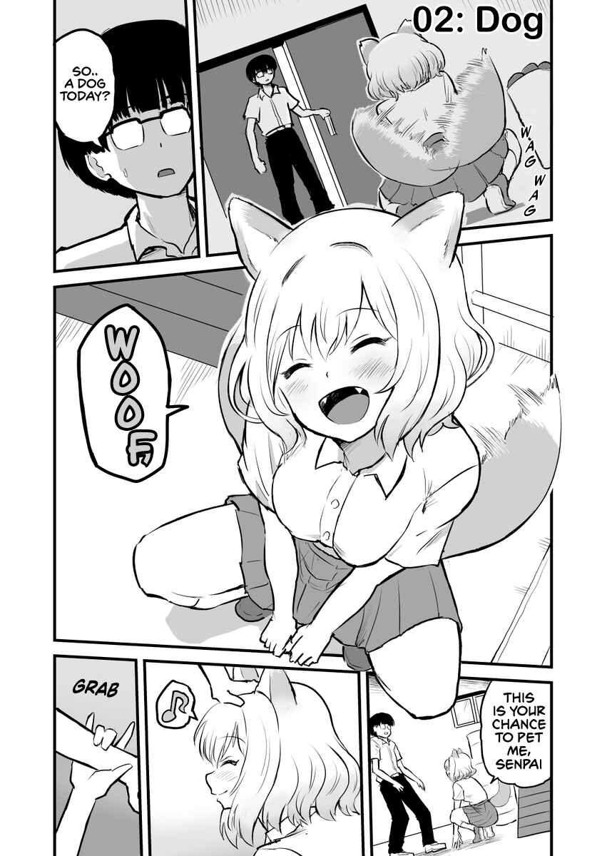 Page 1 Chapter 2 Higawari Shippo no Ozaki-chan