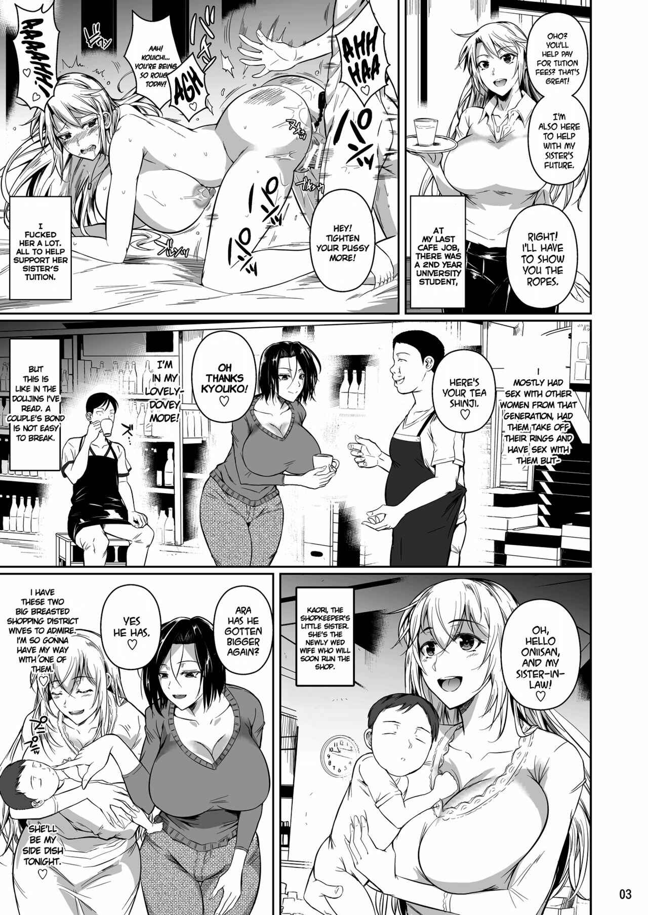 Page 4 Chapter 1 The Downtown Shopping Streets Wifes Holes
