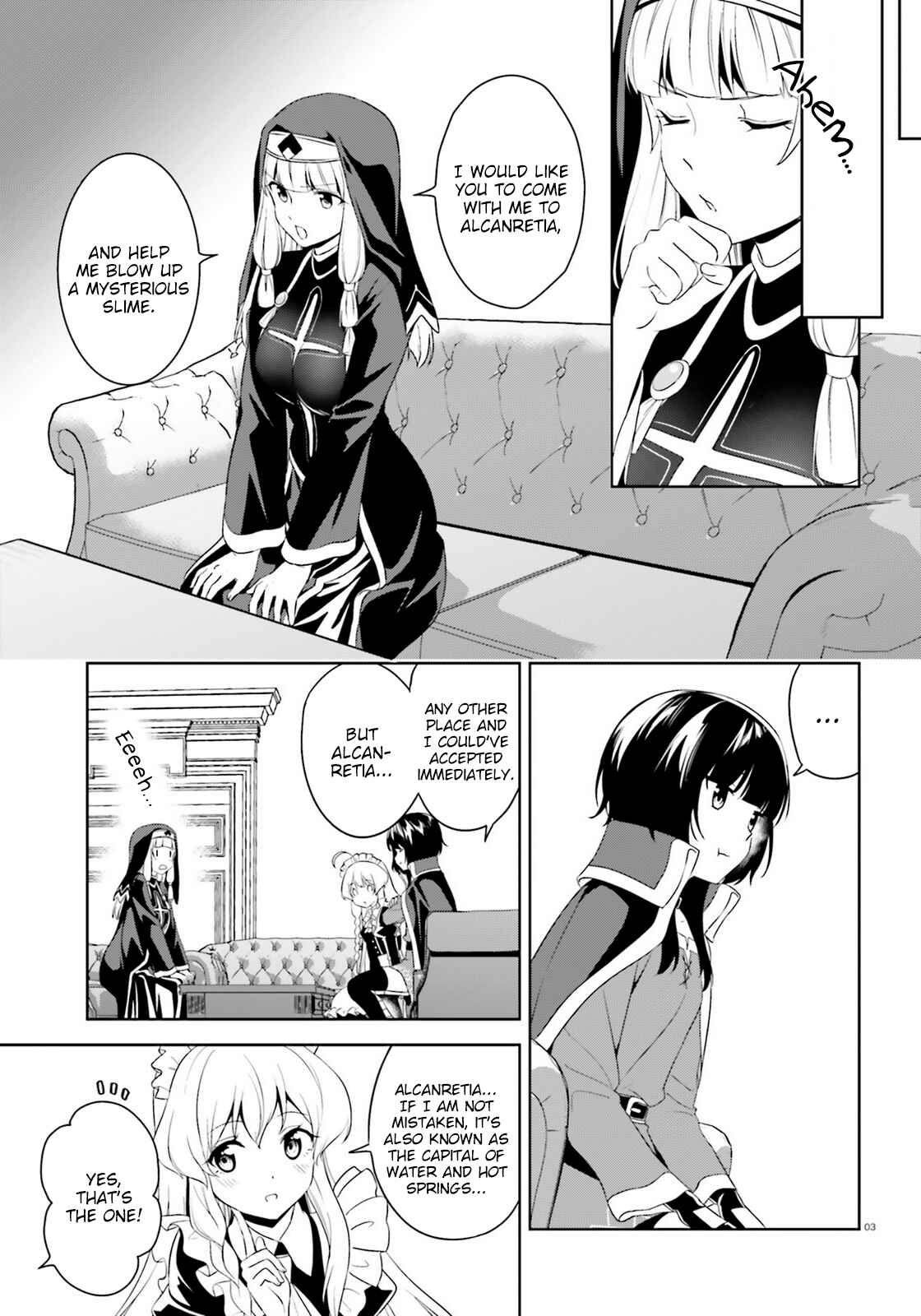 Page 3 Chapter 17 Zoku, Kono Subarashii Sekai ni Bakuen wo!