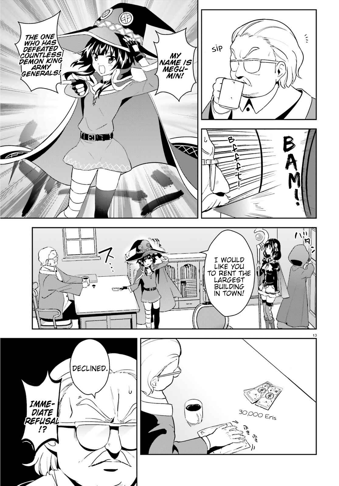 Page 13 Chapter 2 Zoku, Kono Subarashii Sekai ni Bakuen wo!