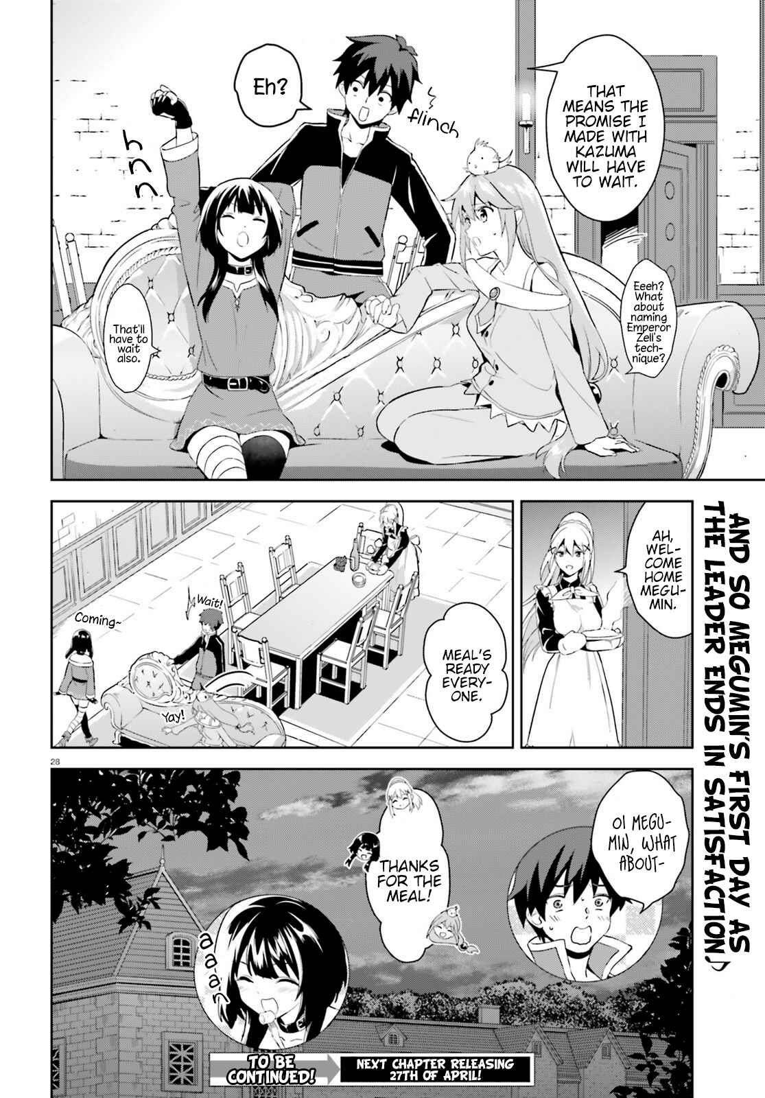 Page 28 Chapter 2 Zoku, Kono Subarashii Sekai ni Bakuen wo!