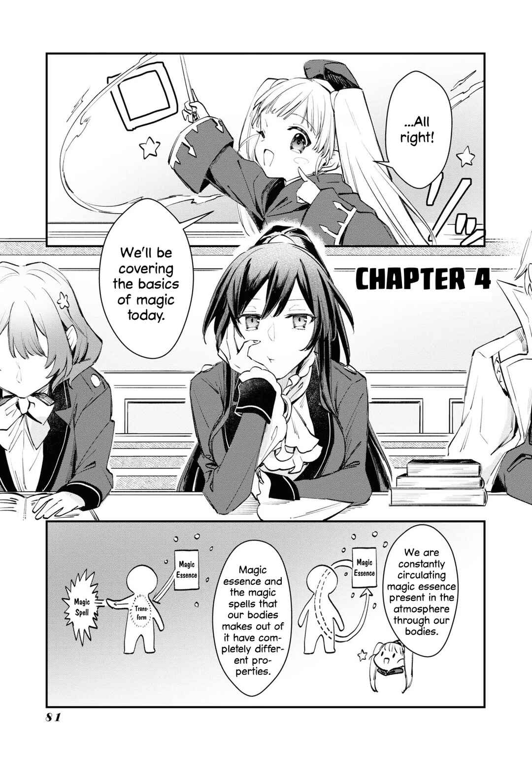 Page 1 Chapter 4 TS Akuyaku Reijou Kamisama Tensei Zennin Tsuihou Haishin RTA ~Kiraware Tsuihou End o Mezashiteru no ni Saikyou Musou Road kara Orirarenai~