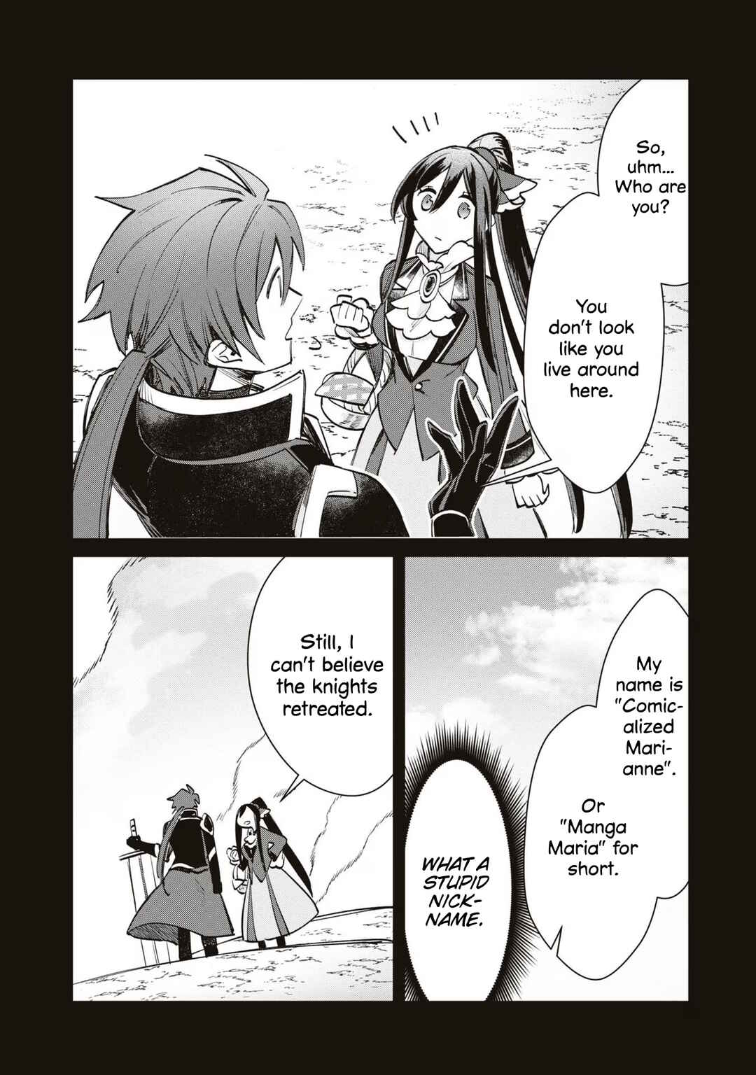 Page 4 Chapter 8 TS Akuyaku Reijou Kamisama Tensei Zennin Tsuihou Haishin RTA ~Kiraware Tsuihou End o Mezashiteru no ni Saikyou Musou Road kara Orirarenai~